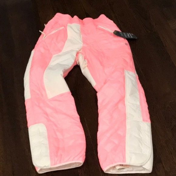 Free People Movement Pants Pink Landscape View Ski Waterproof Pants - Picture 5 of 9